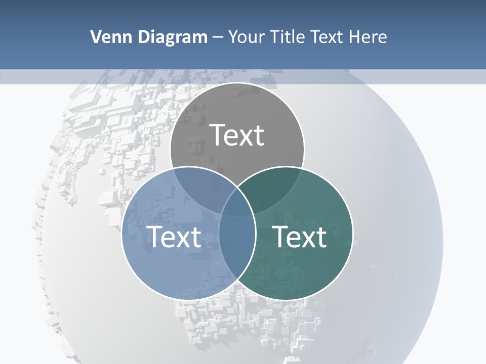Atlas Land Globe PowerPoint Template