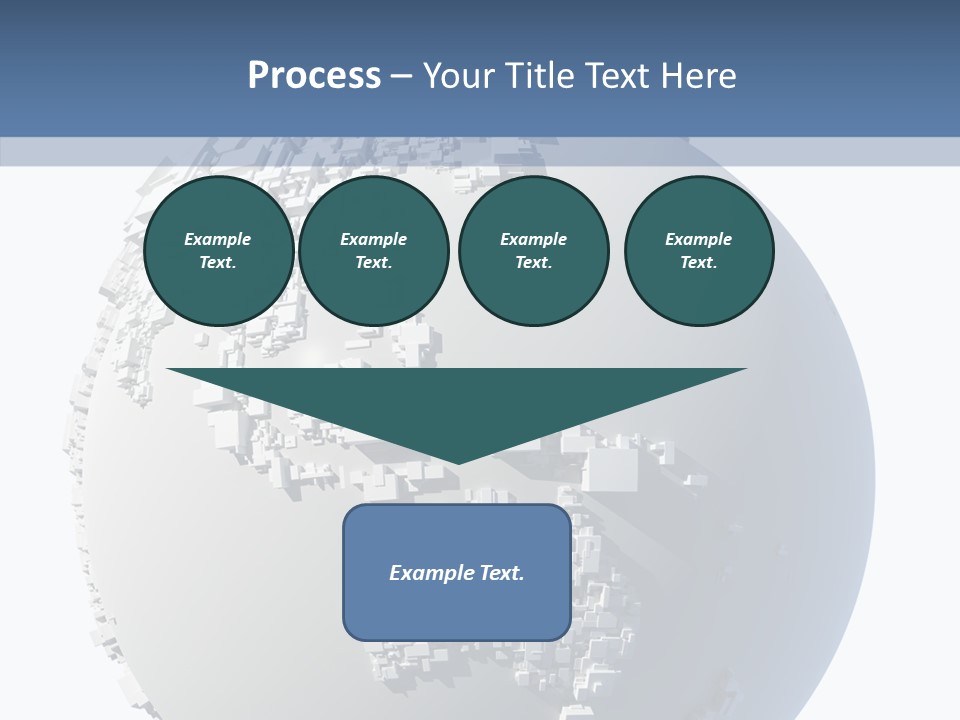 Atlas Land Globe PowerPoint Template
