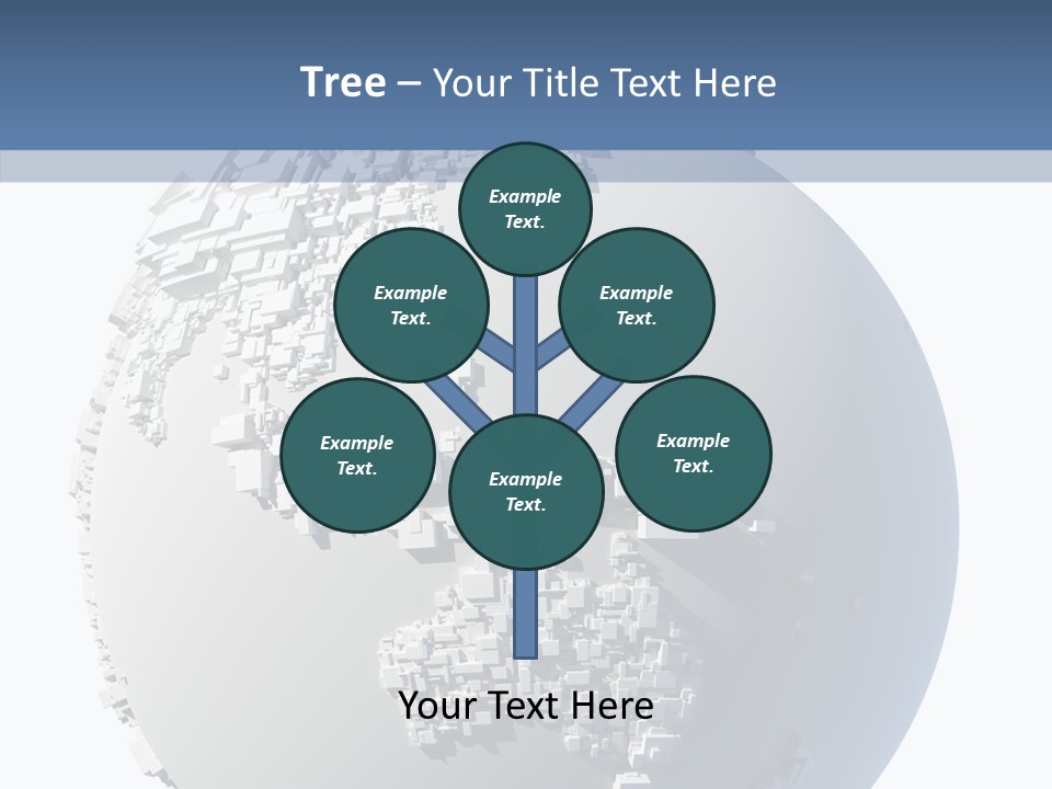 Atlas Land Globe PowerPoint Template