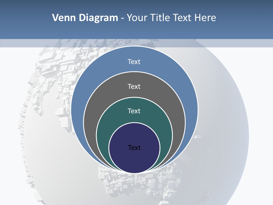 Atlas Land Globe PowerPoint Template