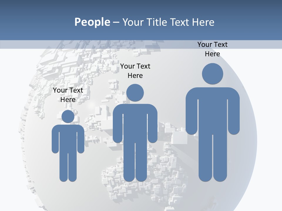 Atlas Land Globe PowerPoint Template