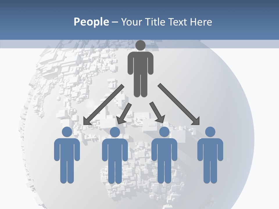 Atlas Land Globe PowerPoint Template