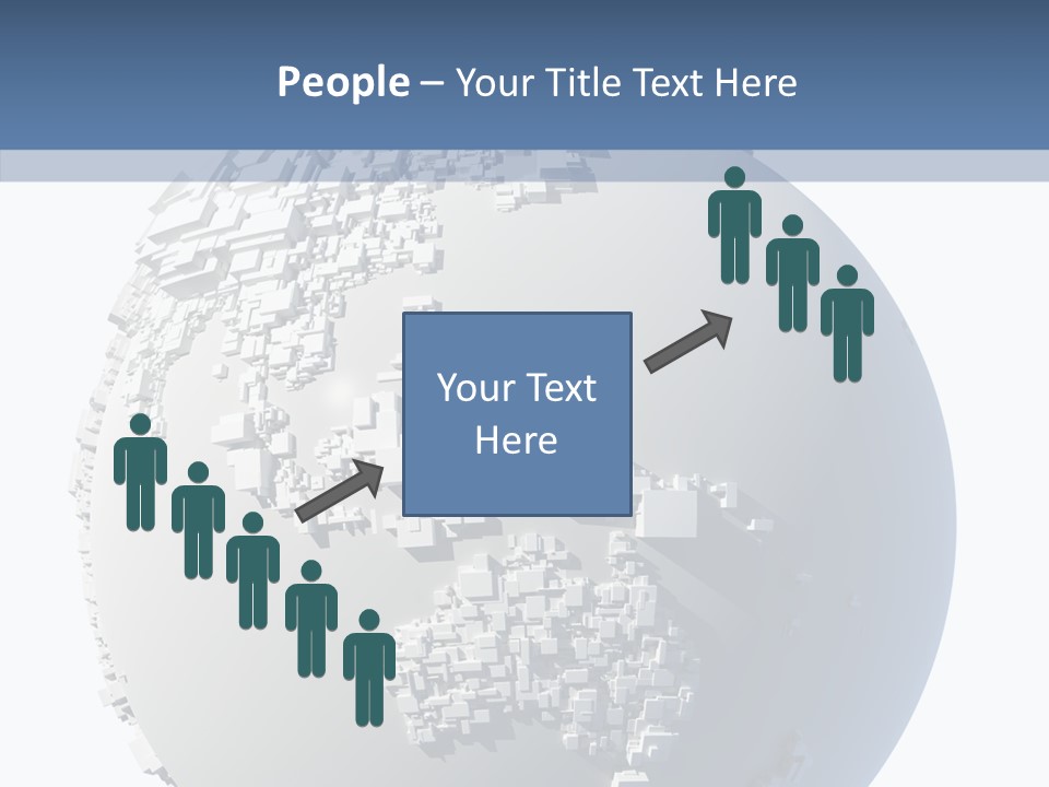 Atlas Land Globe PowerPoint Template
