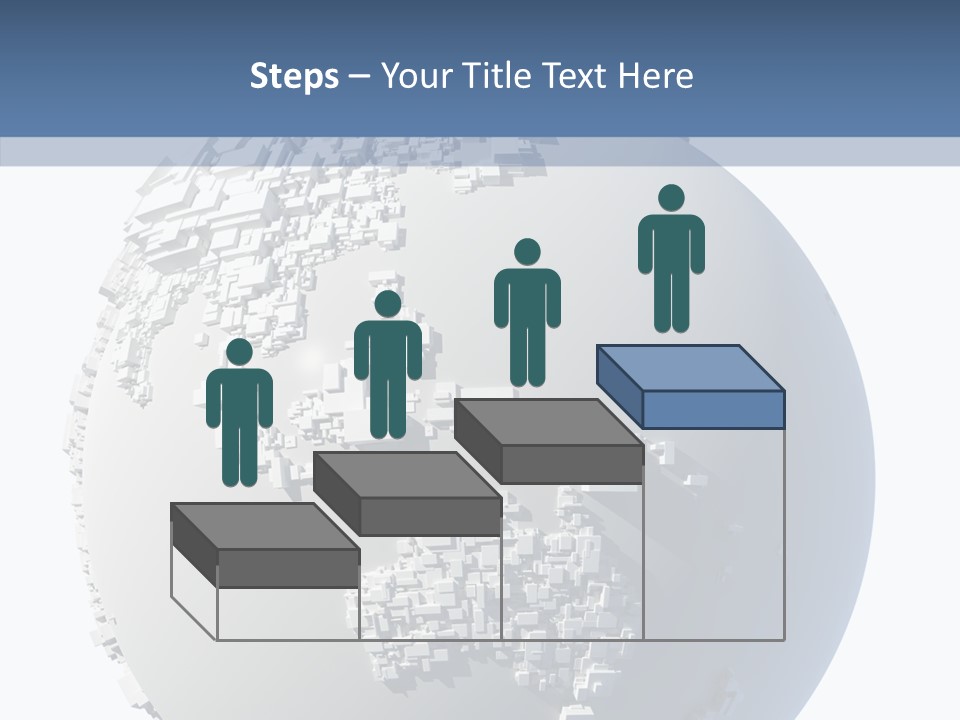 Atlas Land Globe PowerPoint Template