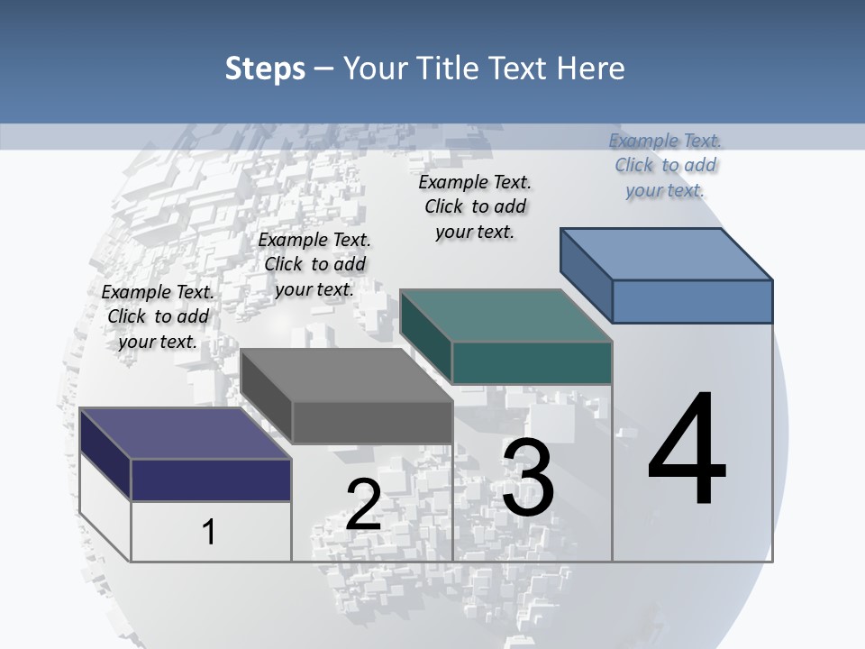 Atlas Land Globe PowerPoint Template