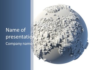 Industrial World Africa PowerPoint Template