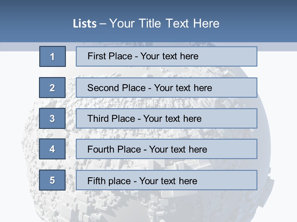 Industrial World Africa PowerPoint Template