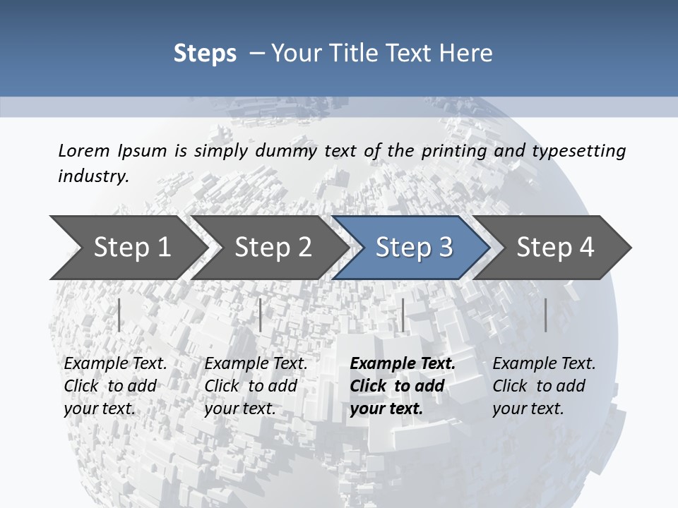 Industrial World Africa PowerPoint Template