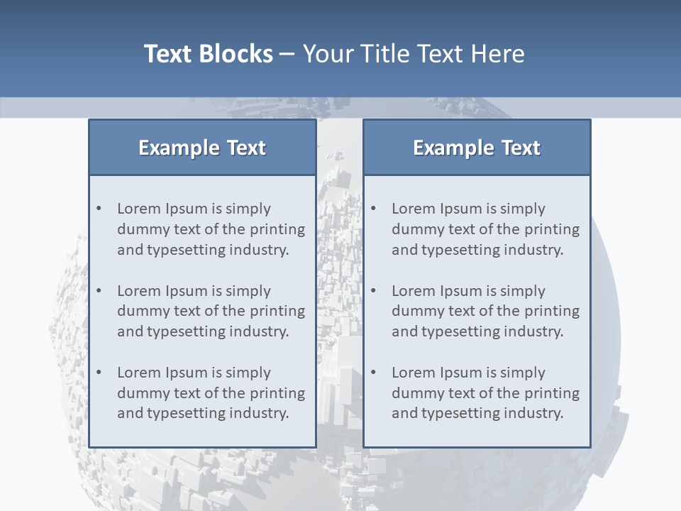 Industrial World Africa PowerPoint Template