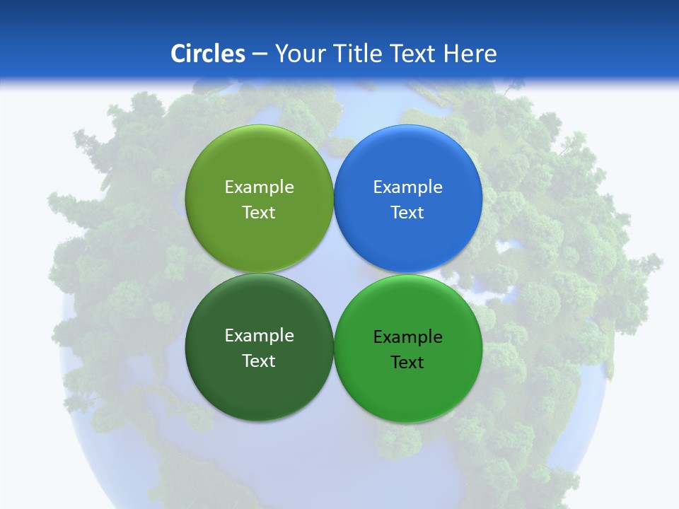 Climate Color Forest PowerPoint Template