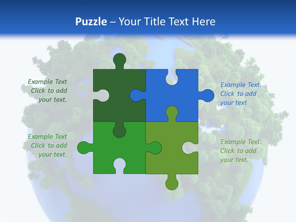 Climate Color Forest PowerPoint Template