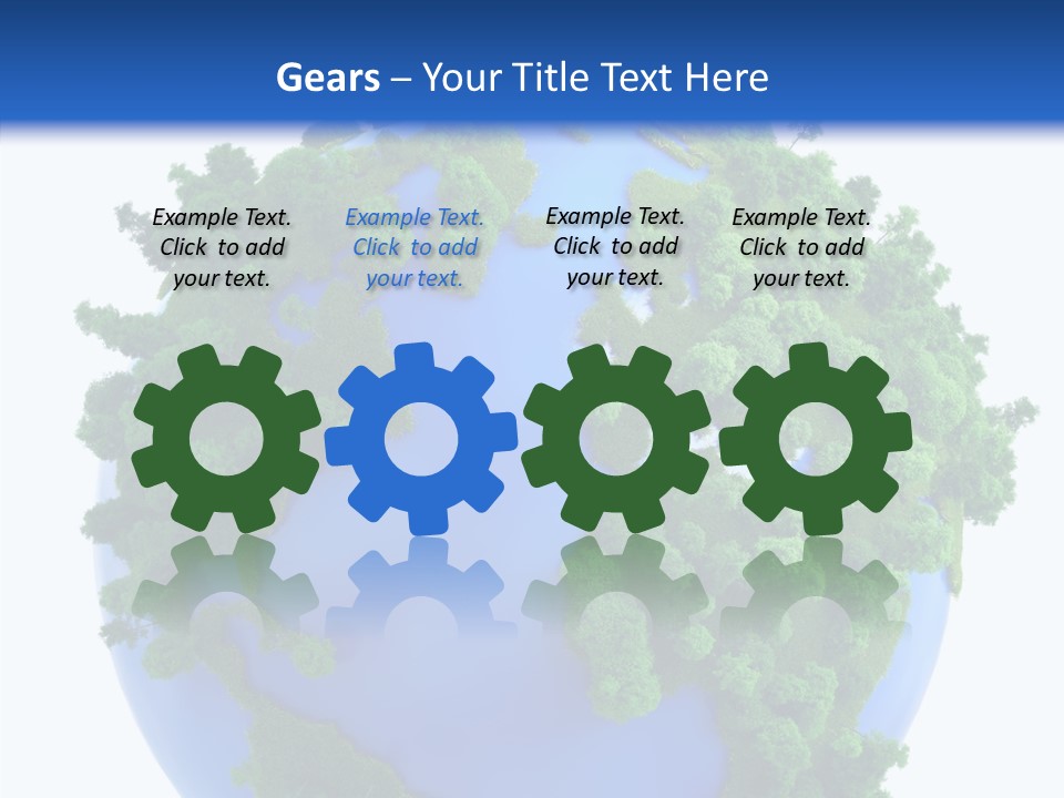 Climate Color Forest PowerPoint Template