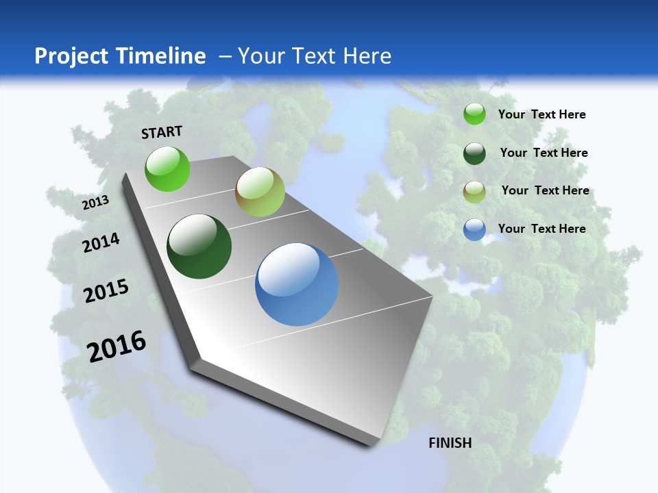 Climate Color Forest PowerPoint Template