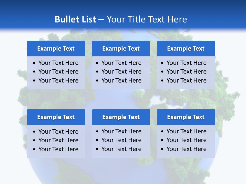 Climate Color Forest PowerPoint Template