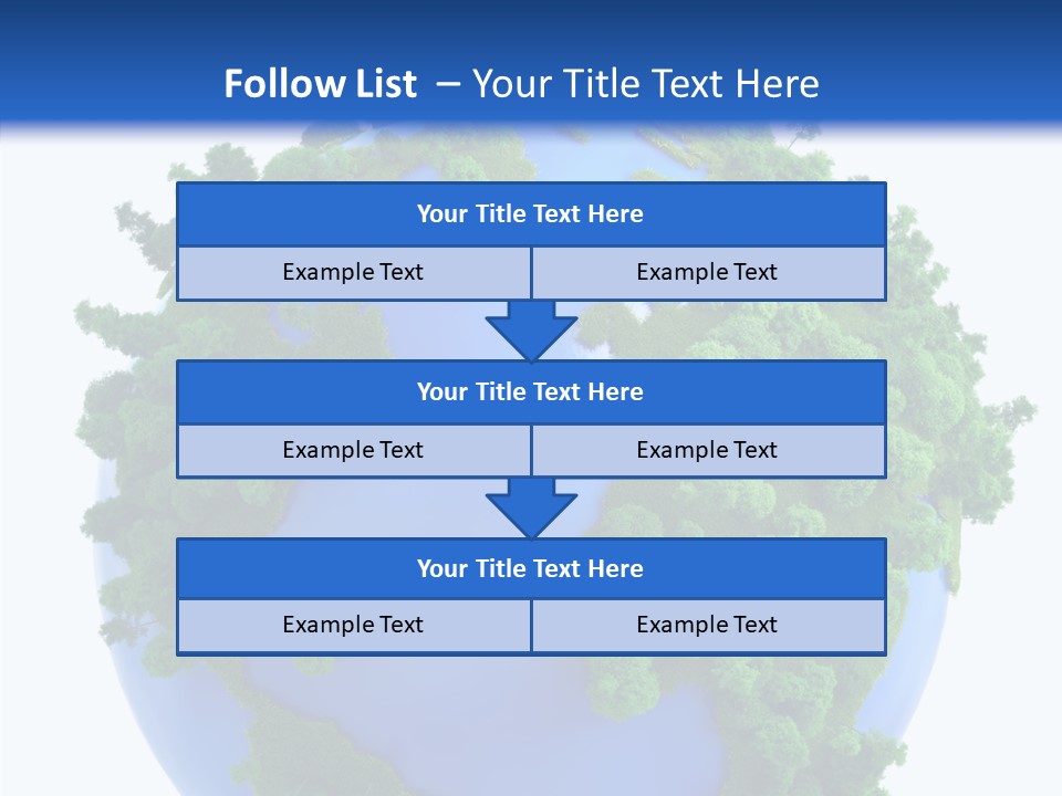 Climate Color Forest PowerPoint Template