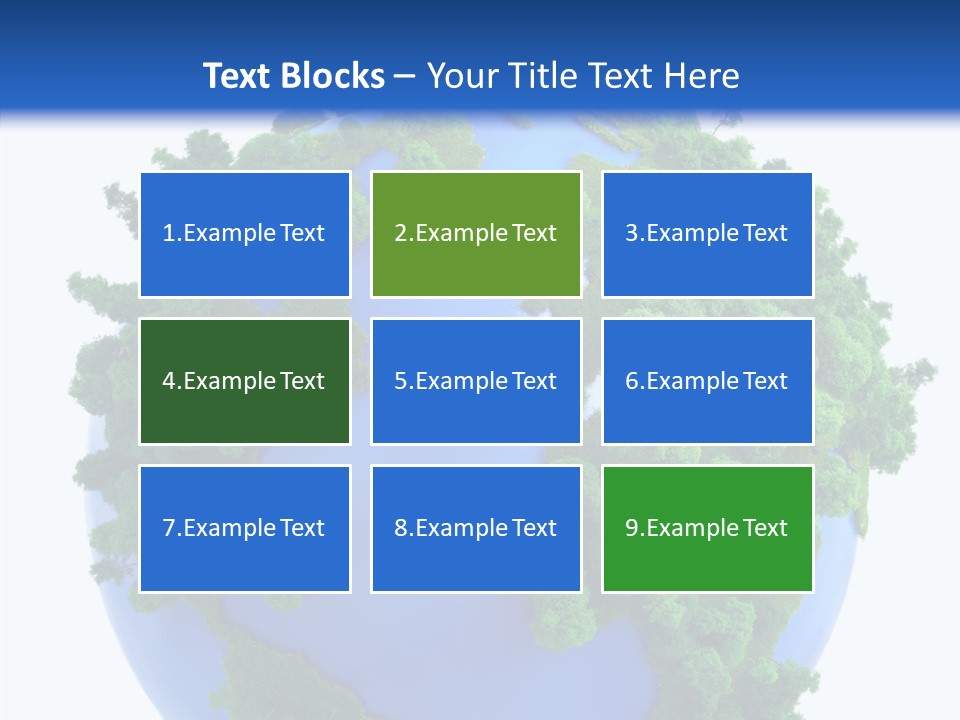 Climate Color Forest PowerPoint Template