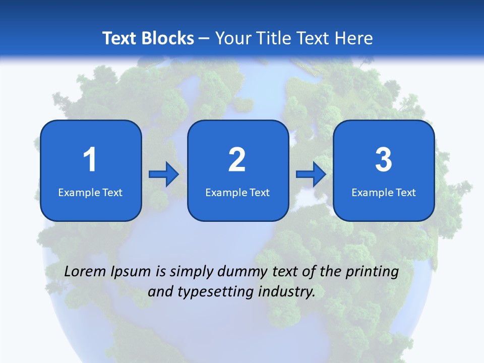 Climate Color Forest PowerPoint Template