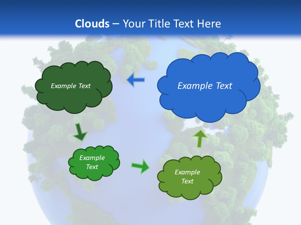 Climate Color Forest PowerPoint Template