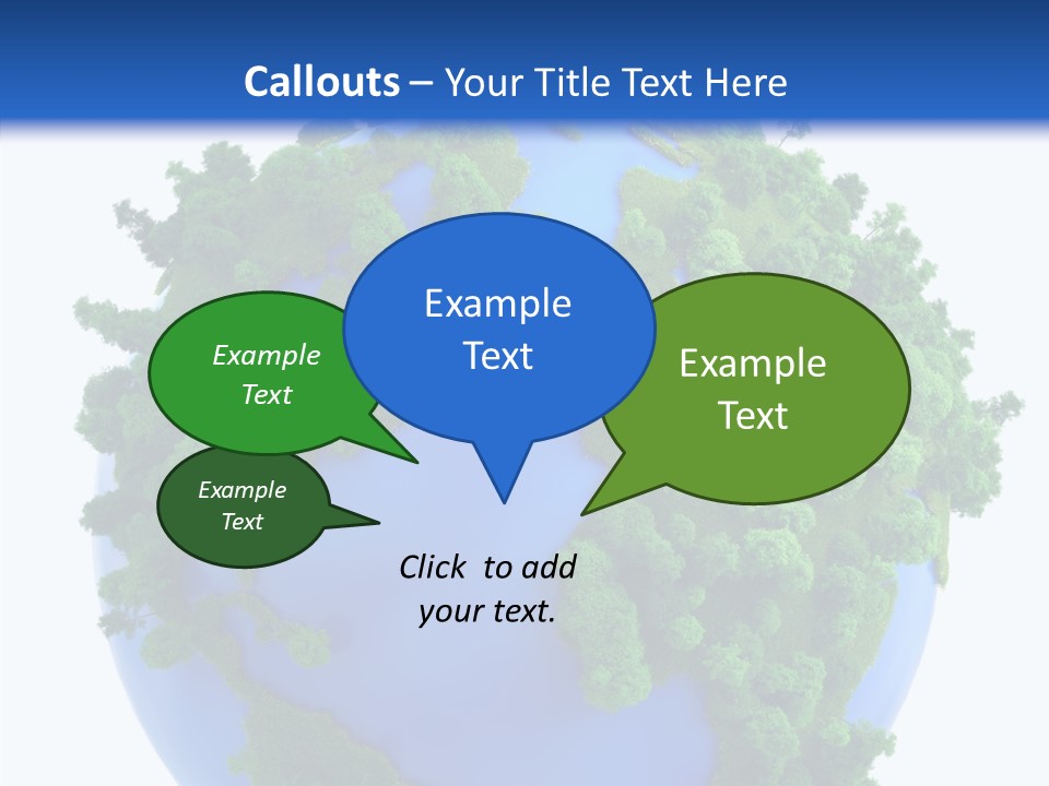 Climate Color Forest PowerPoint Template