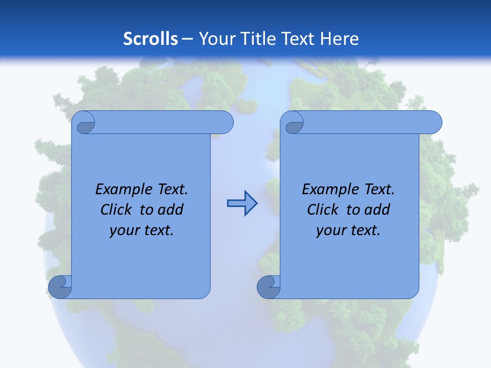 Climate Color Forest PowerPoint Template