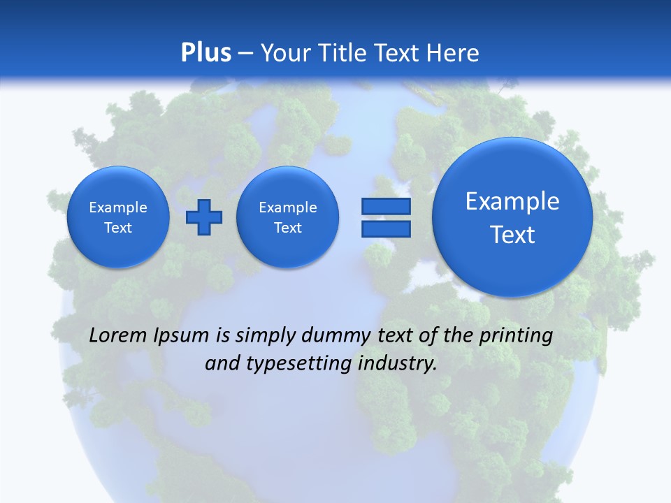 Climate Color Forest PowerPoint Template