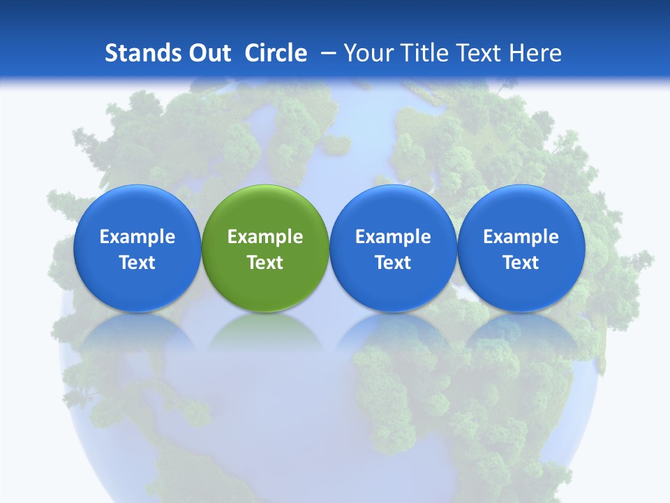 Climate Color Forest PowerPoint Template