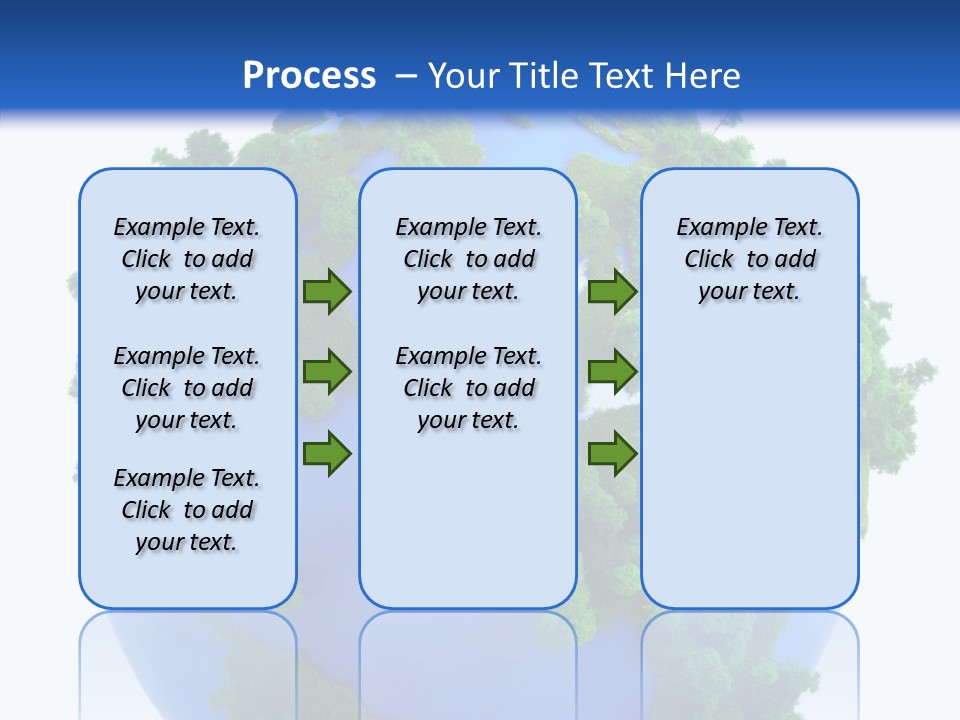 Climate Color Forest PowerPoint Template