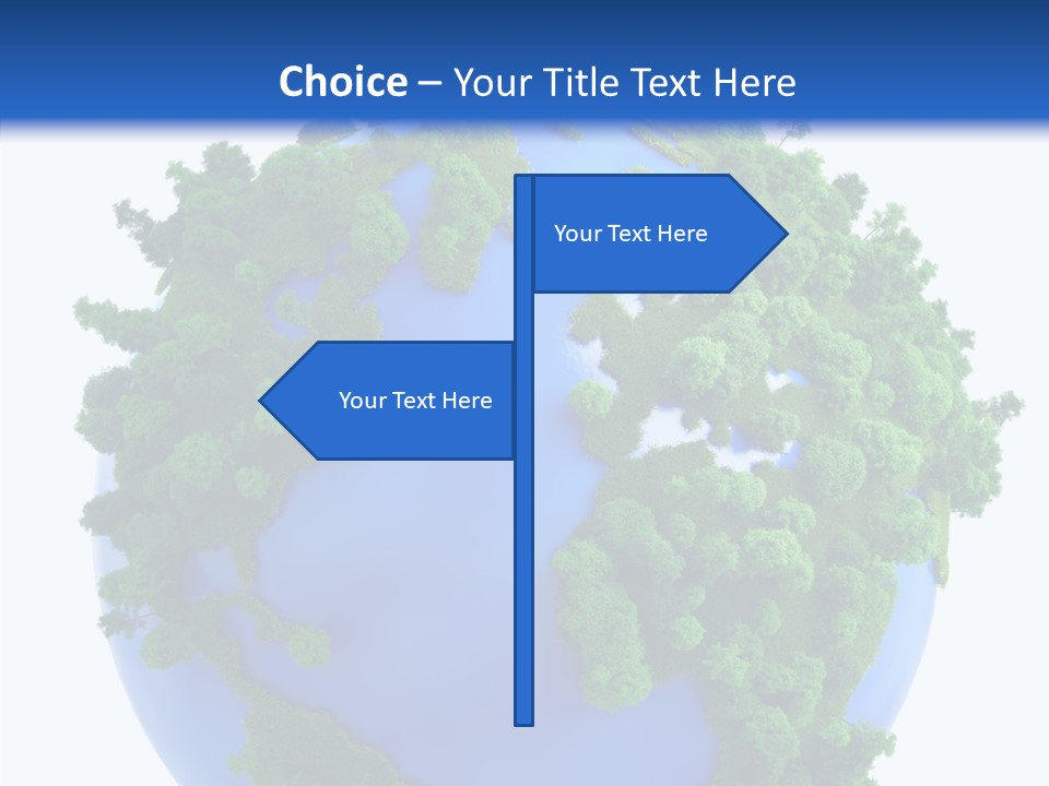 Climate Color Forest PowerPoint Template