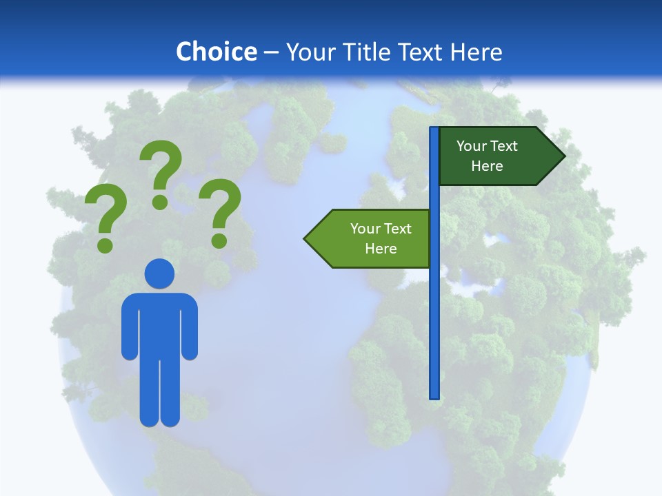 Climate Color Forest PowerPoint Template