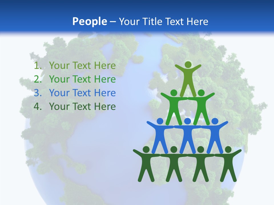 Climate Color Forest PowerPoint Template