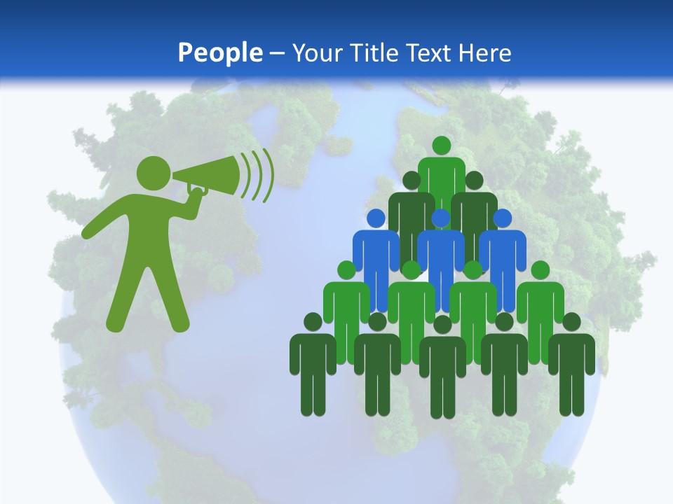 Climate Color Forest PowerPoint Template