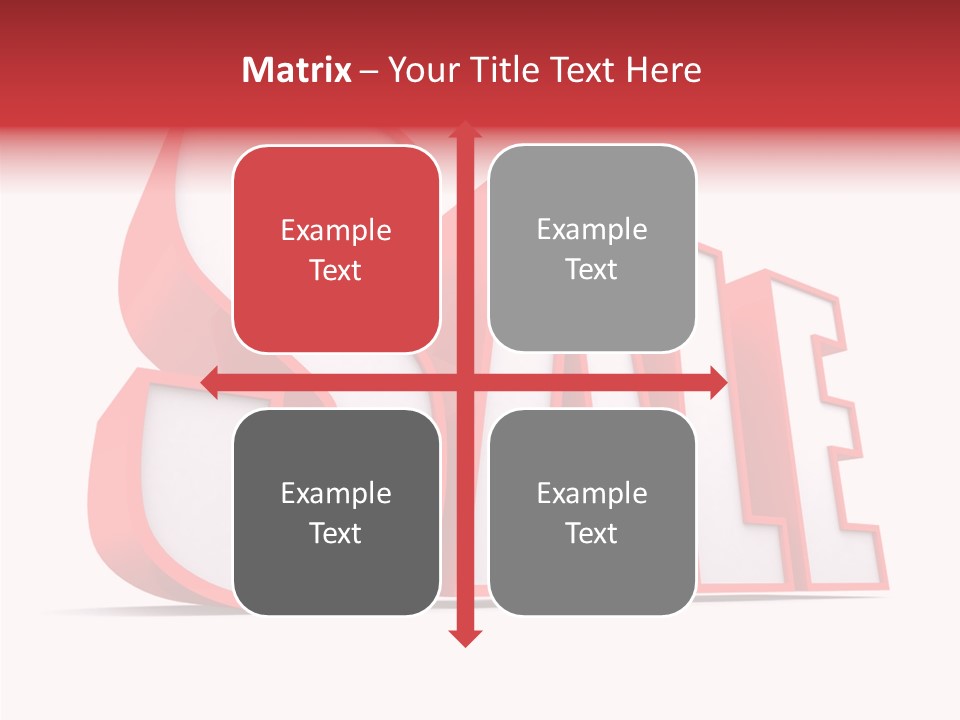 Reduction Buy Sellout PowerPoint Template