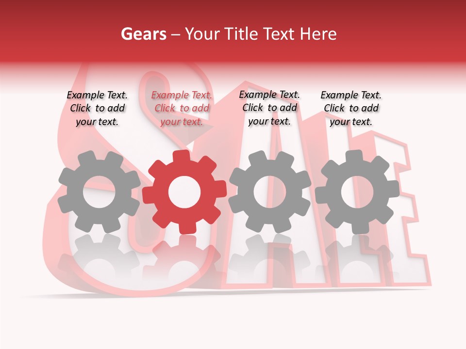 Reduction Buy Sellout PowerPoint Template