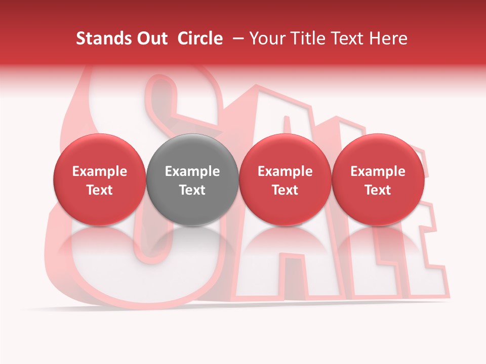 Reduction Buy Sellout PowerPoint Template