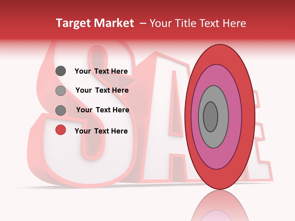 Reduction Buy Sellout PowerPoint Template