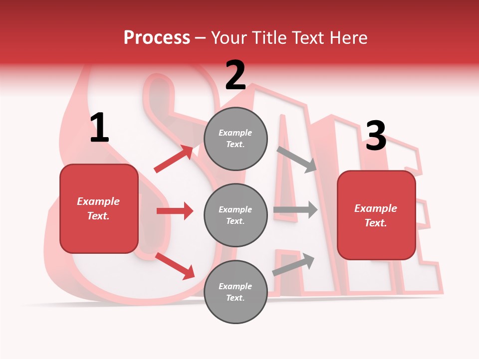 Reduction Buy Sellout PowerPoint Template