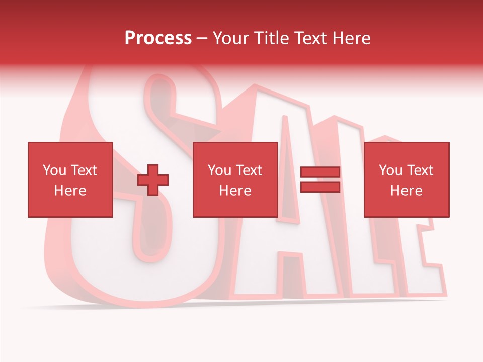 Reduction Buy Sellout PowerPoint Template