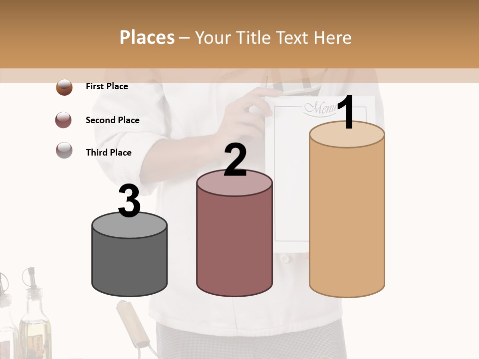 Chef Pizza Male PowerPoint Template