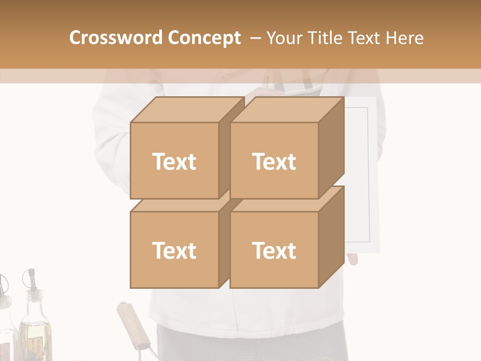 Chef Pizza Male PowerPoint Template