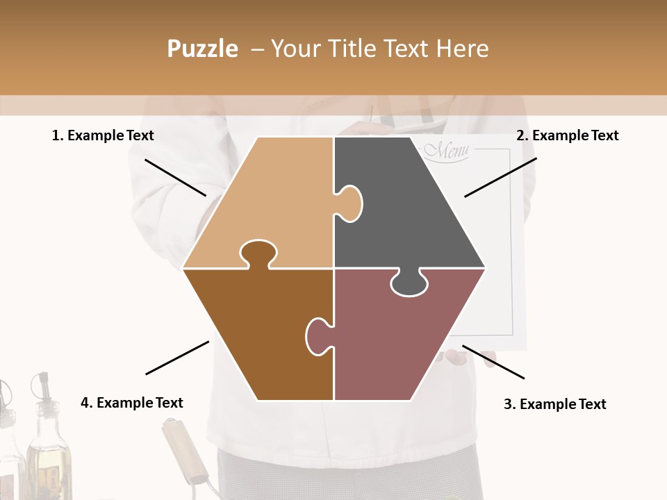 Chef Pizza Male PowerPoint Template