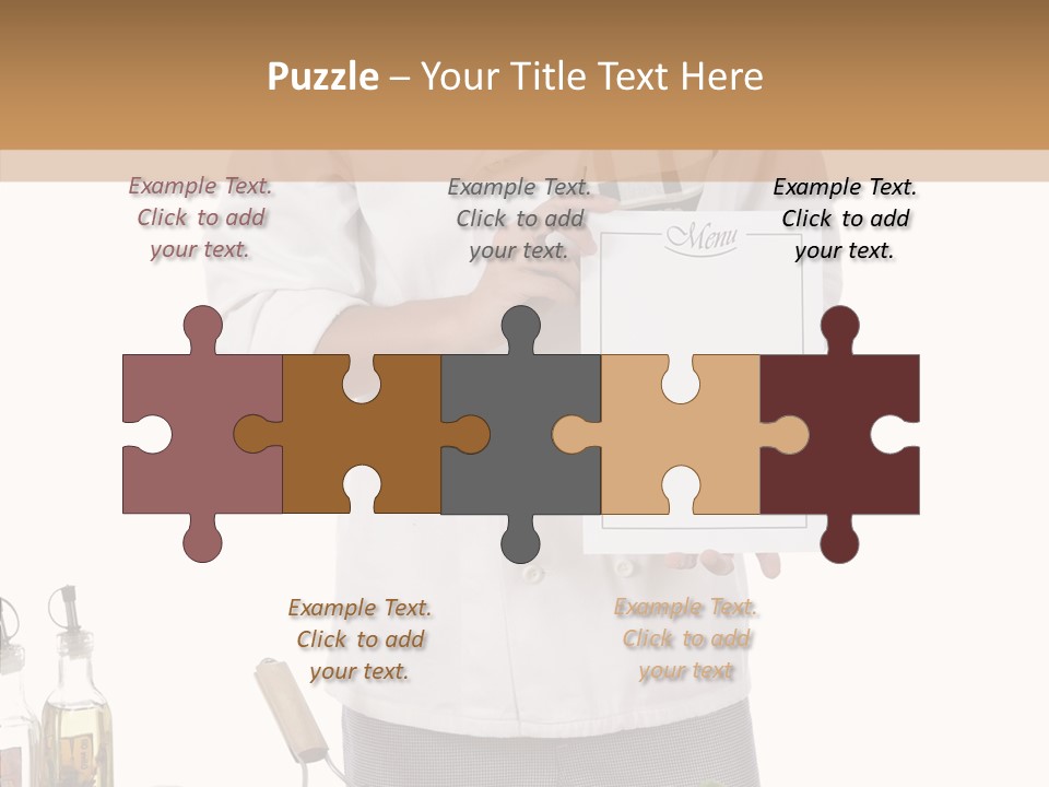 Chef Pizza Male PowerPoint Template