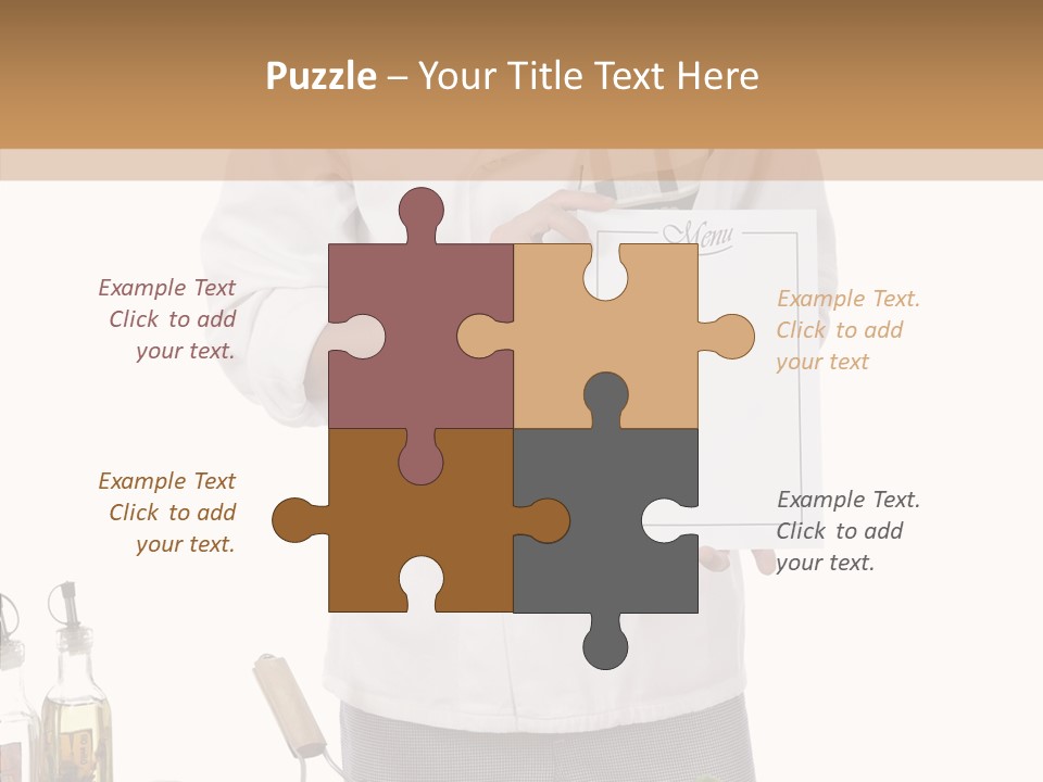 Chef Pizza Male PowerPoint Template