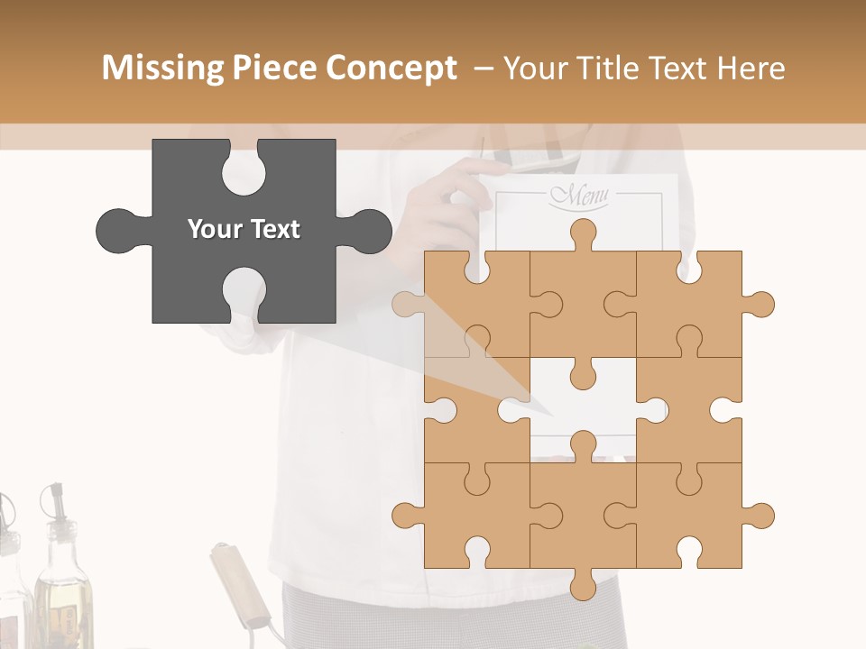 Chef Pizza Male PowerPoint Template