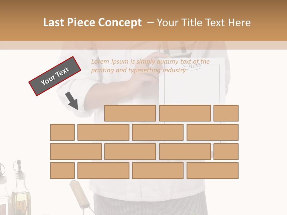 Chef Pizza Male PowerPoint Template