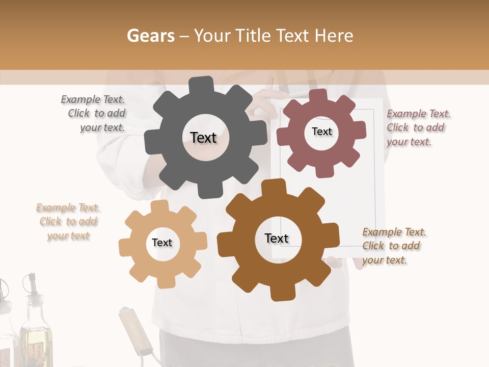 Chef Pizza Male PowerPoint Template