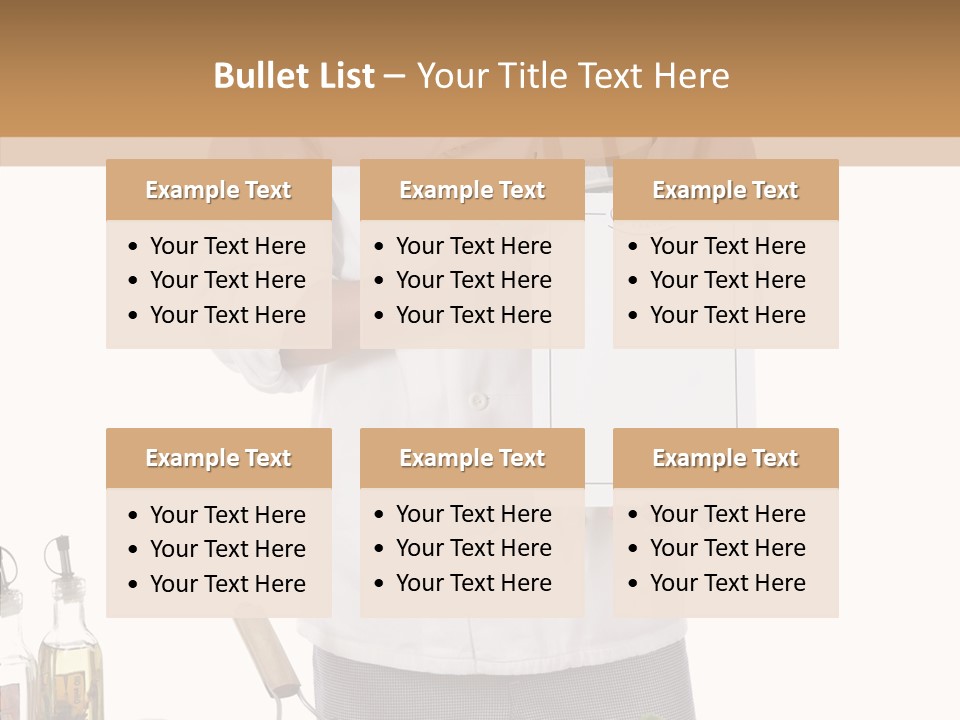 Chef Pizza Male PowerPoint Template