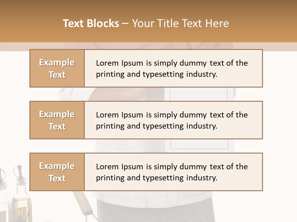 Chef Pizza Male PowerPoint Template