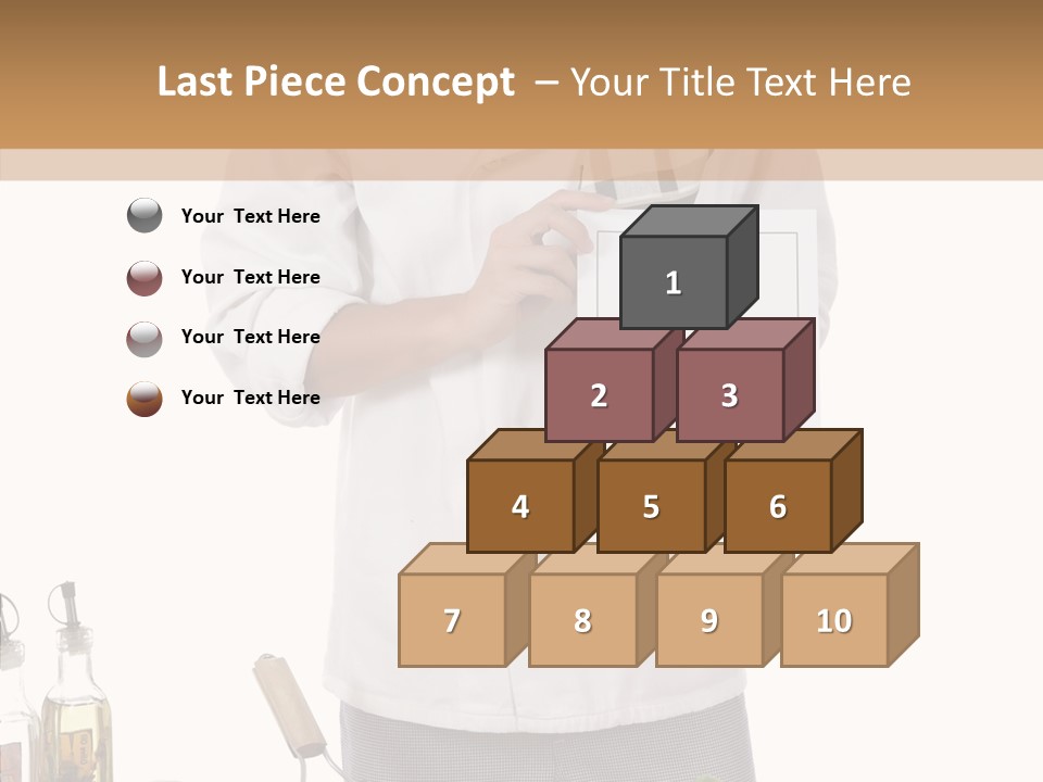 Chef Pizza Male PowerPoint Template