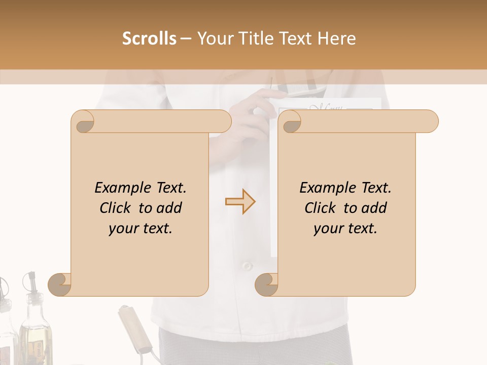 Chef Pizza Male PowerPoint Template