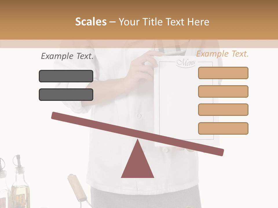 Chef Pizza Male PowerPoint Template